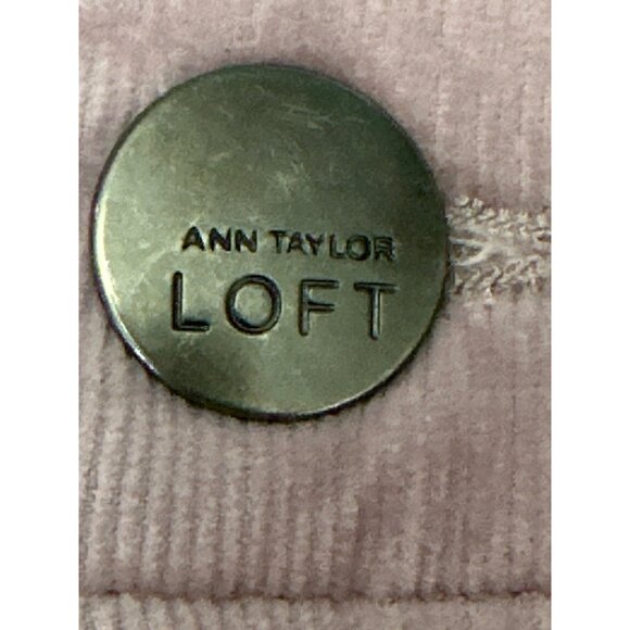 Ann Taylor LOFT Light Purple Modern Skinny Corduroy Dress Pants Size 6 - Picture 5 of 11